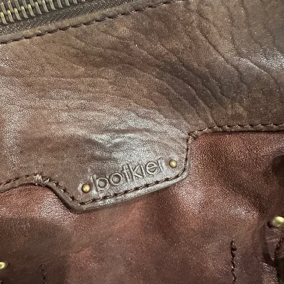 Botkier Brown Leather Shoulder Bag - Picture 2 of 5